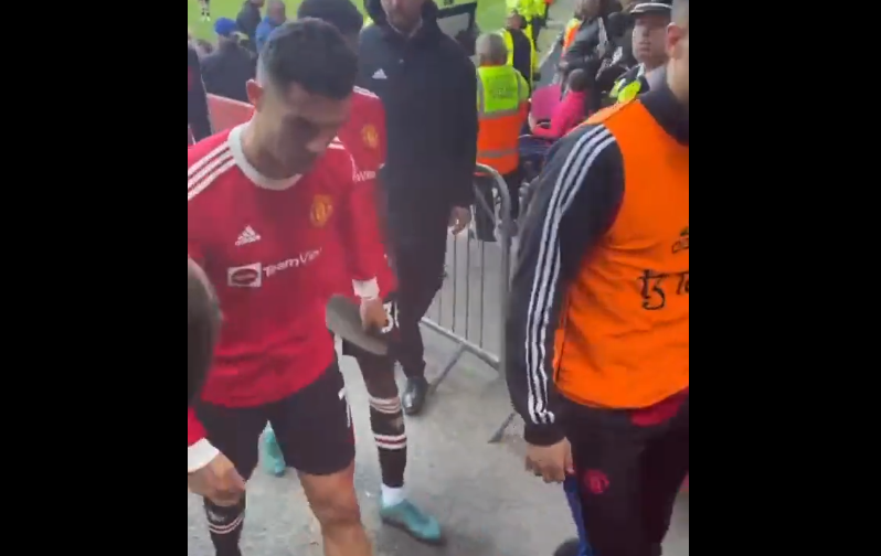 Anunțul făcut de Poliția din Merseyside după gestul lui Cristiano Ronaldo + cum arată victima portughezului