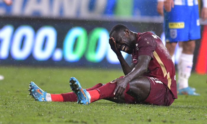 Nana Boateng, în meciul Universitatea Craiova - CFR Cluj / Foto: Sport Pictures