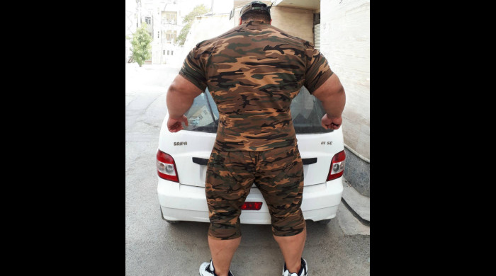 Sajad Gharibi, ”Hulk din Iran” / Foto: Instagram @sajadgharibiofficial