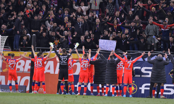 FOTBAL:FCSB-FC VOLUNTARI, PLAY OFF LIGA 1 CASA PARIURILOR (11.04.2022)