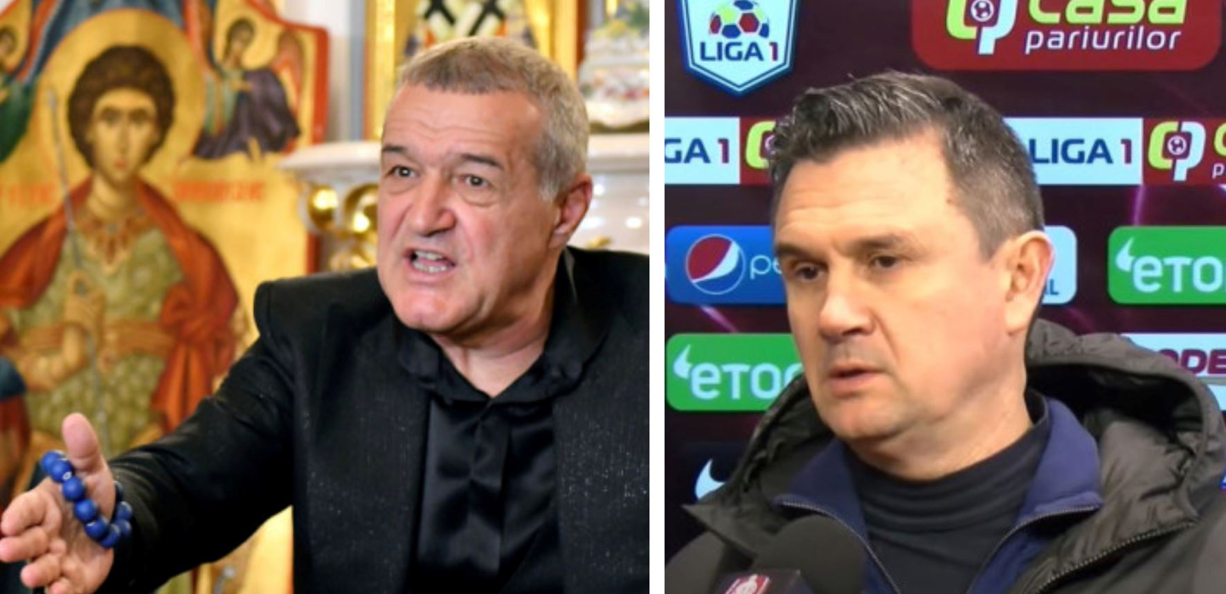 Cristi Balaj continuă “războiul” declarațiilor cu Gigi Becali. Tensiuni înaintea derby-ului CFR Cluj - FCSB