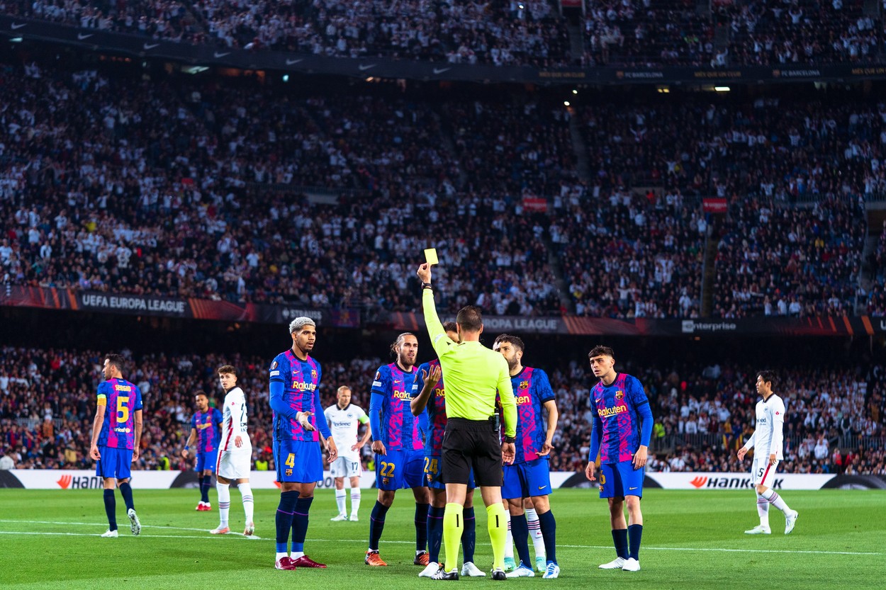 Starul de la Barcelona care a primit nota 3 pentru evoluția din meciul cu Frankfurt