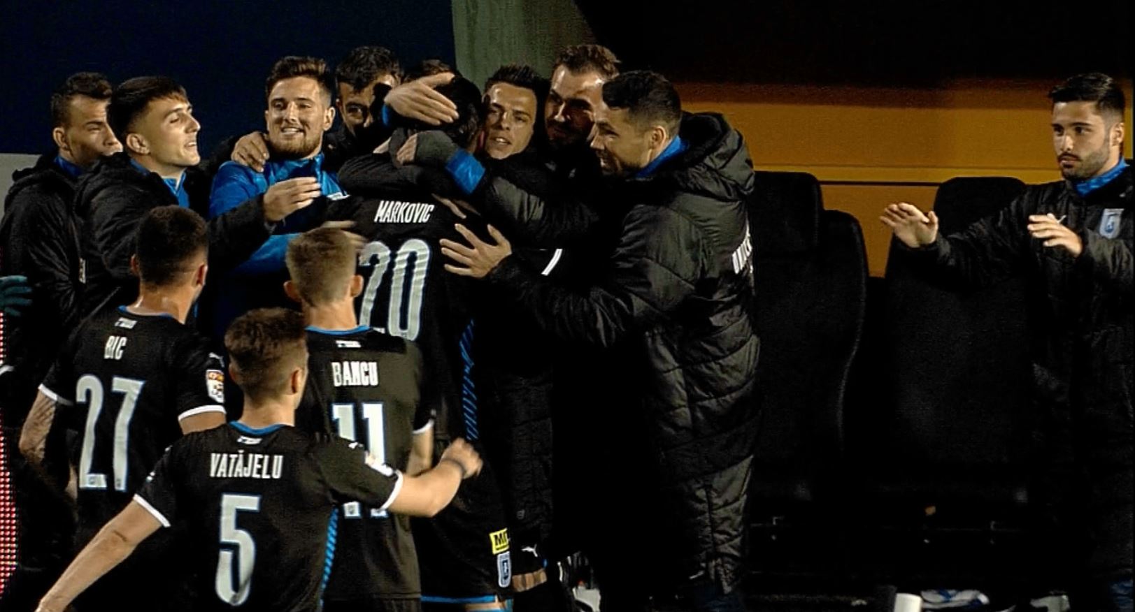 Farul - Universitatea Craiova 0-3. Trupa lui Hagi, spulberată într-o singură repriză. Oltenii au făcut spectacol