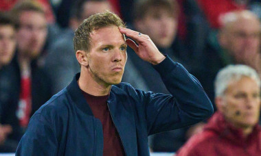 Munich, April 12, 2022. Trainer Julian Nagelsmann (FCB), team manager, headcoach, coach, in the match FC BAYERN MUENCHEN - FC VILLARREALof football UEFA Champions League, quarter final in season 2021/2022 in Munich, April 12, 2022. Viertelfinale, FC