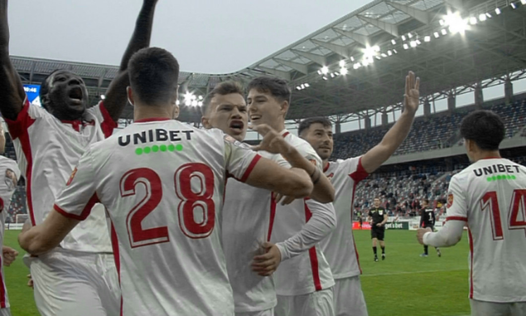 Alex Pantea, în meciul cu CSA Steaua / Foto: Captură Digi Sport