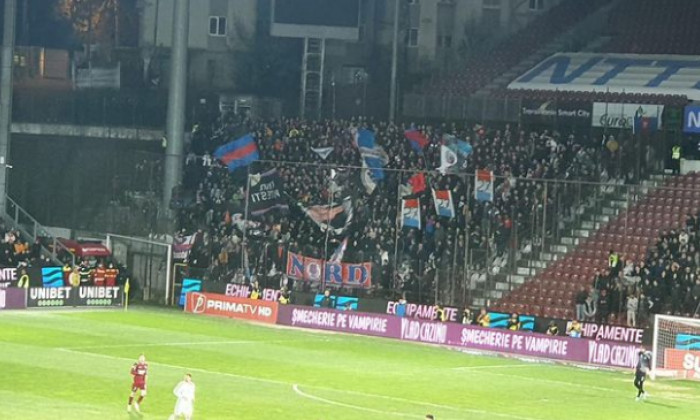 CFR Cluj nu profită de pasul greșit făcut de FCSB și ratează