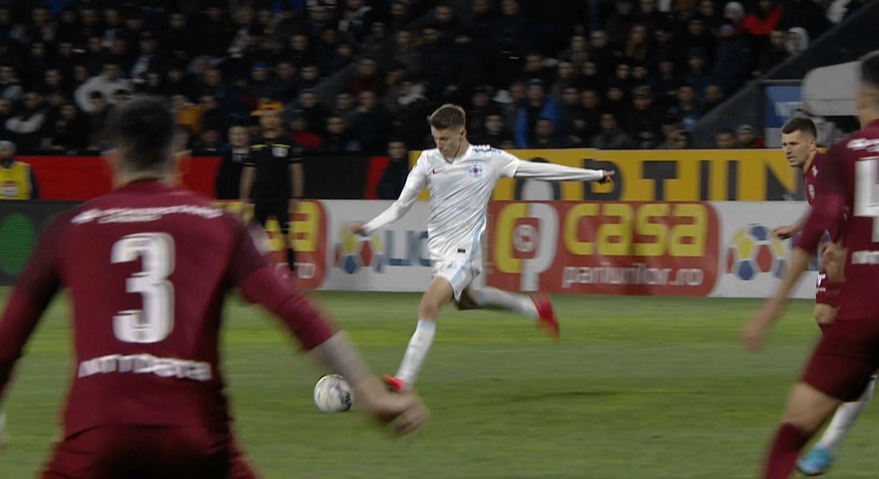 Octavian Popescu a ”recidivat” împotriva CFR-ului! Cum a marcat la Cluj