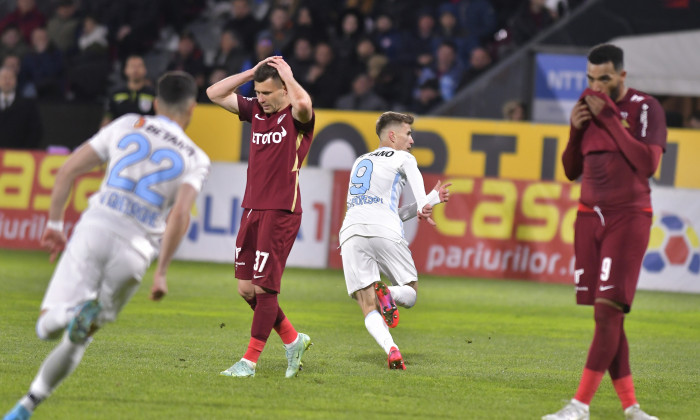 FOTBAL:CFR CLUJ-FCSB, PLAY OFF LIGA 1 CASA PARIURILOR (17.04.2022)