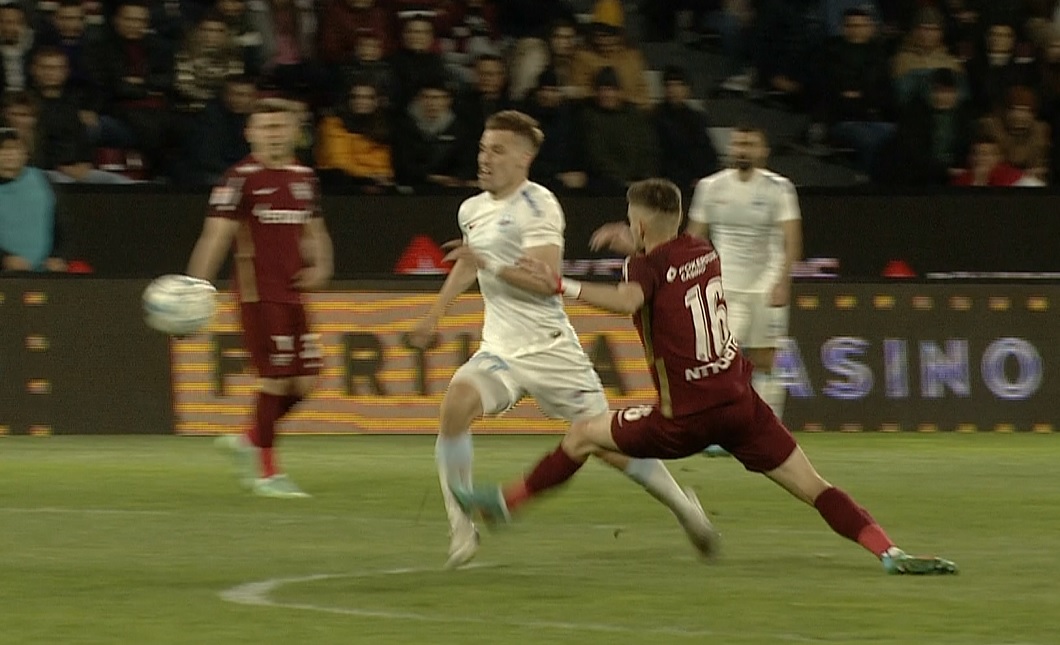 Darius Olaru nu l-a menajat pe Mateo Susic, după accidentarea de etapa trecută