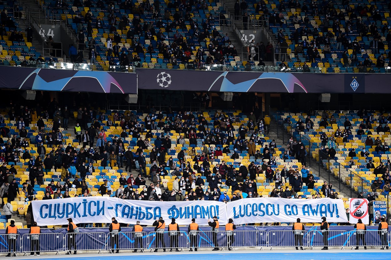 Fanii lui Dinamo Kiev, revoltați de decizia clubului. Mircea Lucescu, numit “mercenar”