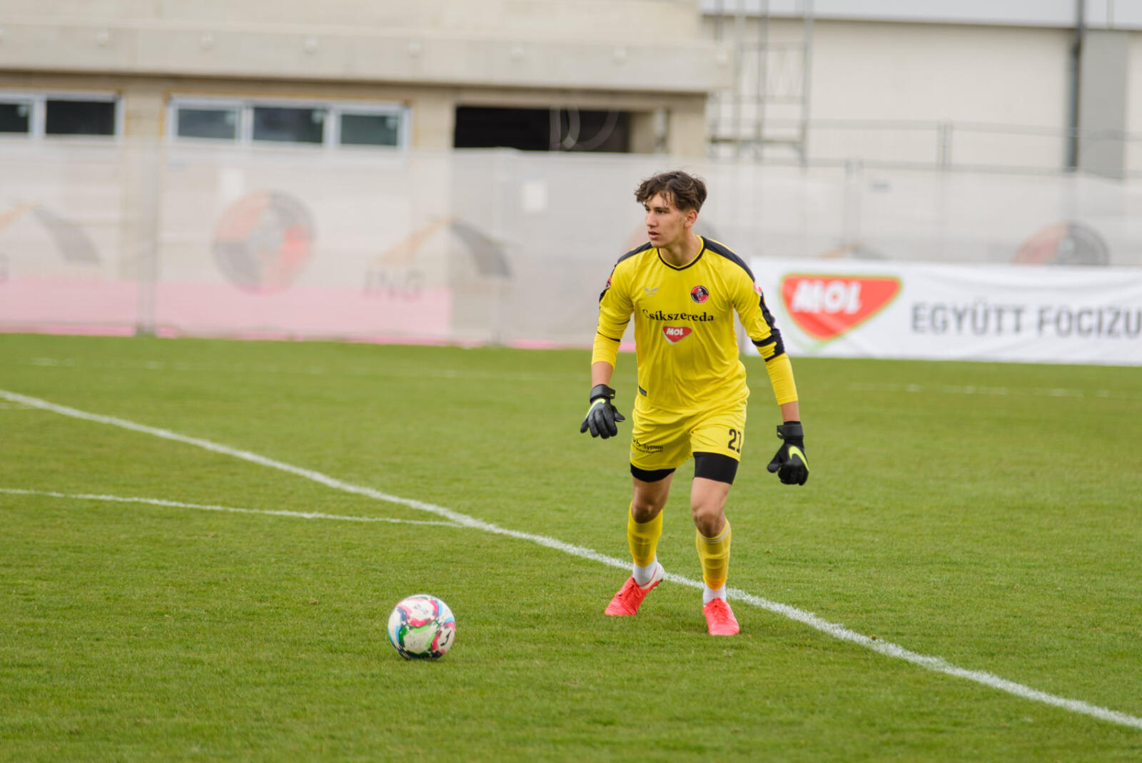 Mate Simon, cel mai tânăr fotbalist utilizat în Liga 2, în acest sezon. A debutat la 15 ani, 8 luni și 28 de zile