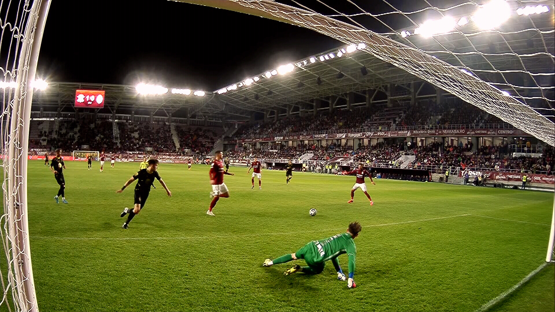 Rapid - Gaz Metan Mediaş 8-0. Scorul campionatului! Trupa lui Mutu a făcut spectacol total în Giulești într-o atmosferă superbă