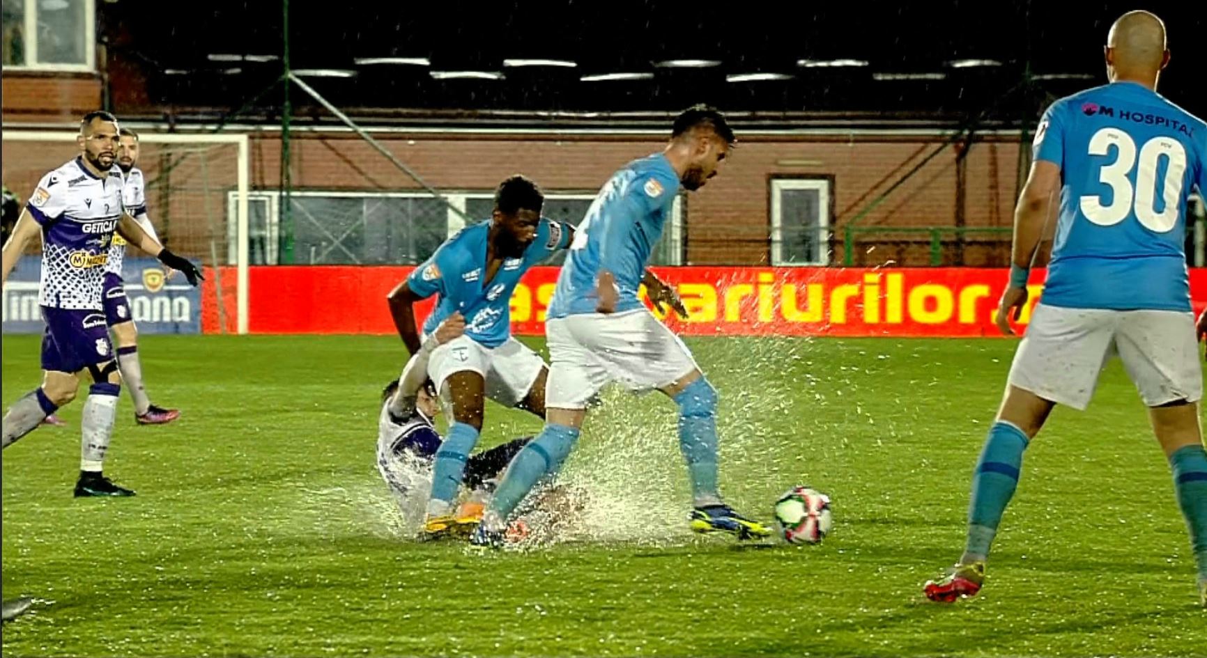 Motivul pentru care stadionul din Voluntari s-a inundat la meciul cu FC Argeș + când începe refacerea terenului