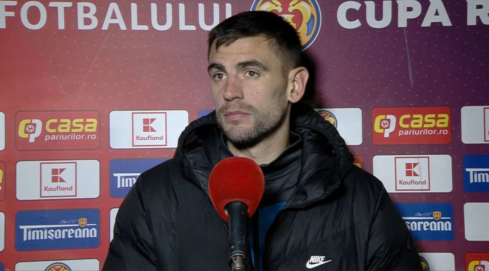 Igor Armaș a înghețat în meciul cu FC Argeș: ”În toată cariera mea nu am jucat pe un așa timp”