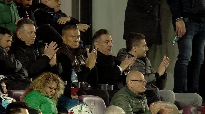 Ilie Dumitrescu a aplaudat Rapidul pe Giuleşti, la scorul campionatului cu Gaz Metan