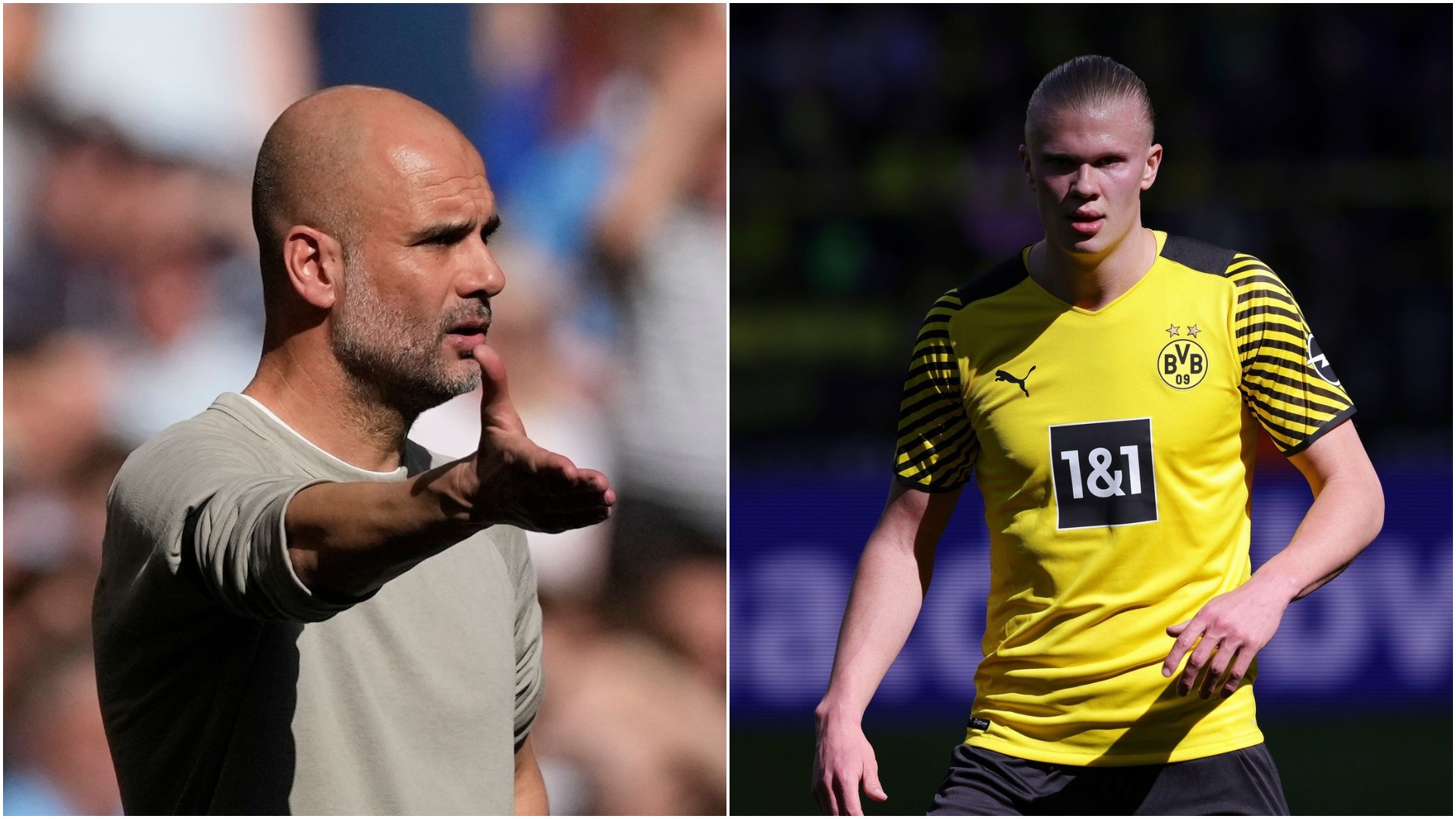 Răspunsul lui Pep Guardiola când a fost întrebat despre transferul lui Erling Haaland: ”Am multe pe cap!”