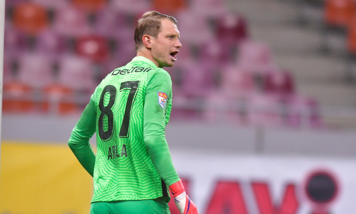 Giedrius Arlauskis, în tricoul lui CFR Cluj / Foto: Sport Pictures