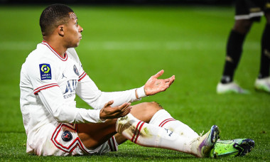 French football Ligue 1 match SCO Angers vs Paris Saint-Germain, Raymond Kopa stadium, Angers, France - 20 Apr 2022