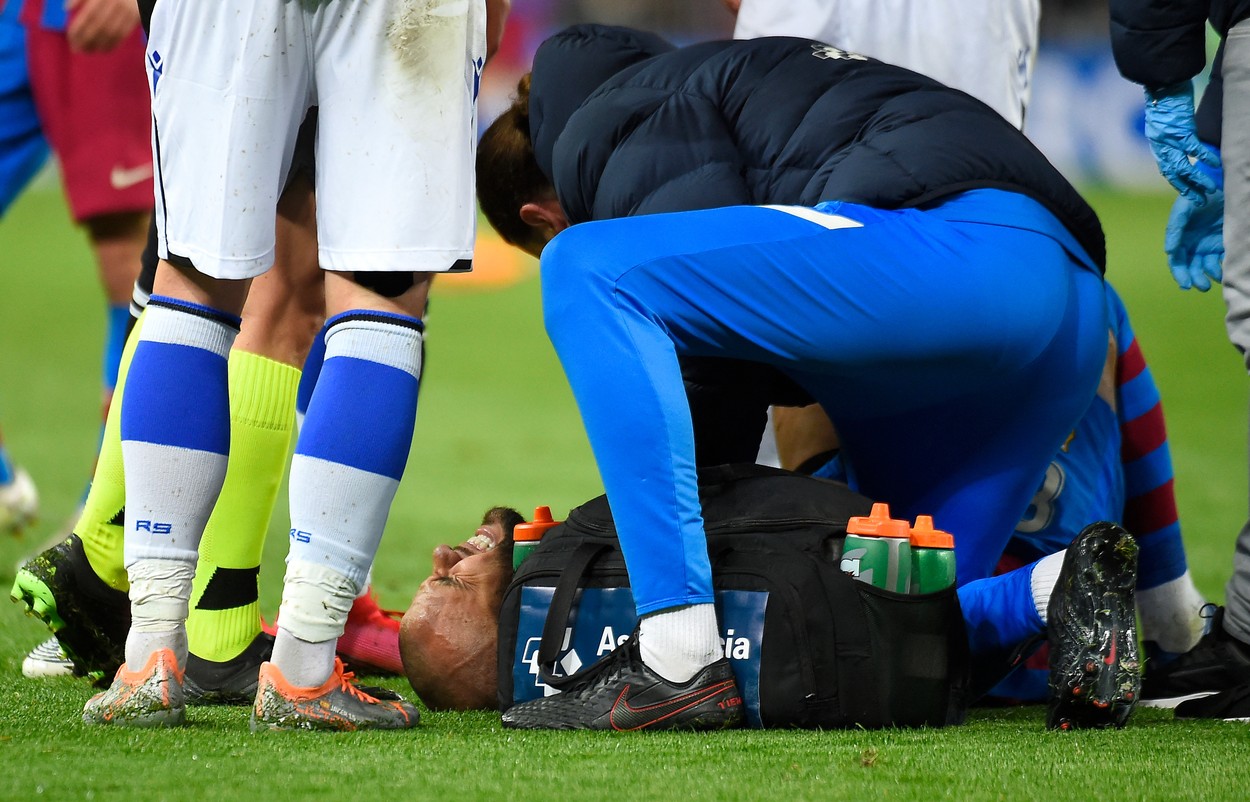Cei opt jucători de la Barcelona care au simțit un disconfort fizic la partida cu Real Sociedad