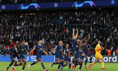 Victoire du PSG (2) face ŕ Manchester City (0) lors de la deuxičme journée de la Ligue des champions au Parc des Princes ŕ Paris