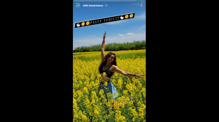 Mihaela Buzărnescu a sărbătorit într-un mod inedit Paștele / Foto: Instagram @miki.buzarnescu