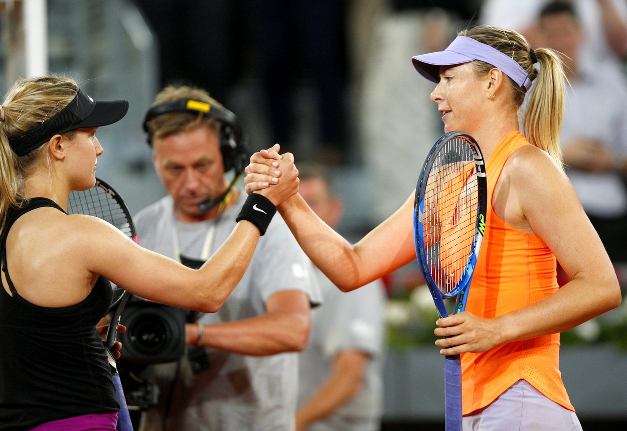 Motivul pentru care Eugenie Bouchard a numit-o "ticăloasă" pe Maria Sharapova: "Cu mine nu i-a mers!"