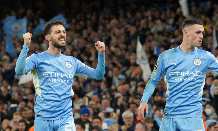 Bernardo Silva, în Manchester City - Real Madrid / Foto: Profimedia