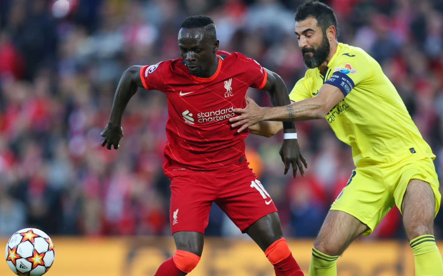 Sadio Mane, decisiv pentru Liverpool în Champions League. Recordul stabilit în meciul cu Villarreal
