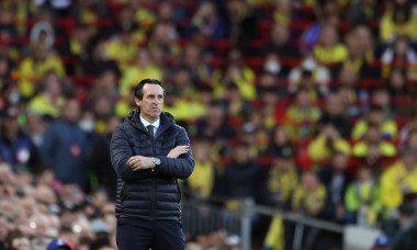 Unai Emery, în meciul Liverpool - Villarreal / Foto: Profimedia