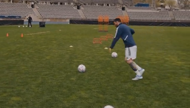Trei din trei! Lionel Messi și-a demonstrat precizia "de chirurg" și a primit milioane de aprecieri pe internet