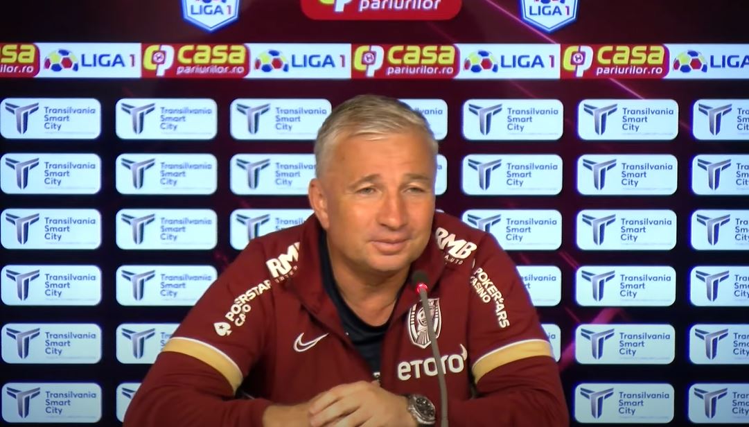 Dan Petrescu, pus pe glume înaintea meciului cu Farul. Meniul pregătit în cazul unei victorii