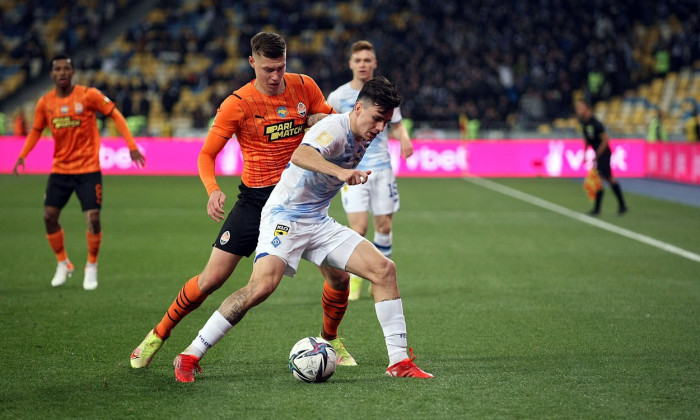 Premier League match between Dynamo and Shakhtar 0-0, Kyiv, Ukraine - 03 Oct 2021