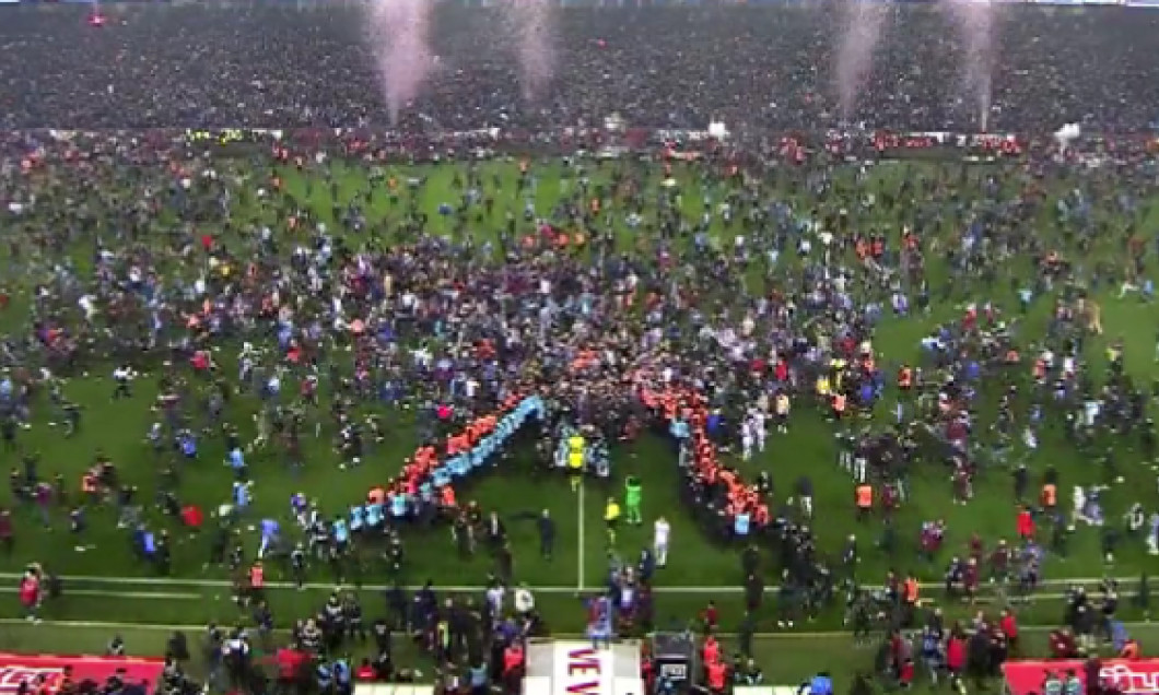 Trabzonspor a câștigat titlul în Turcia / Foto: Captură Twitter@brfootball