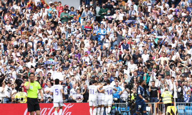 Fotbaliștii lui Real Madrid, în meciul cu Espanyol / Foto: Profimedia