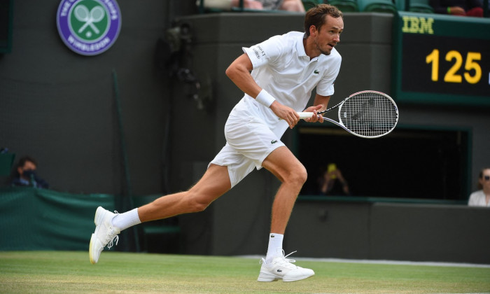 Daniil Medvedev la Wimbledon