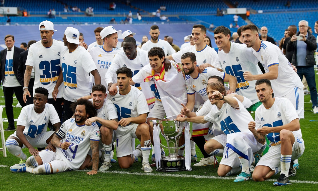 Real Madrid v RCD Espanyol, La Liga 2021-2022, date 34. Football, Santiago Bernabeu Stadium, Madrid, Spain - 30 Apr 2022