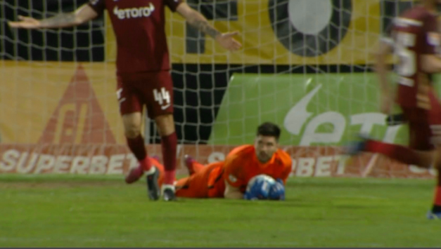 CFR Cluj - Farul Constanța 0-0, ACUM pe Digi Sport 1. Poarta lui Letica, amenințată de trei ori de constănțeni