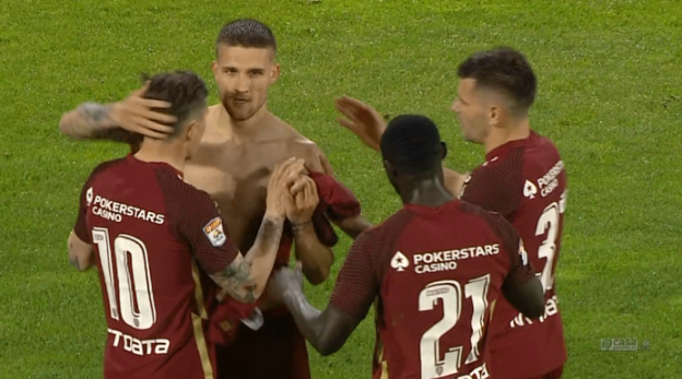 CFR Cluj - Farul Constanța 1-0. Ardelenii câștigă in extremis prin golul lui Daniel Birligea