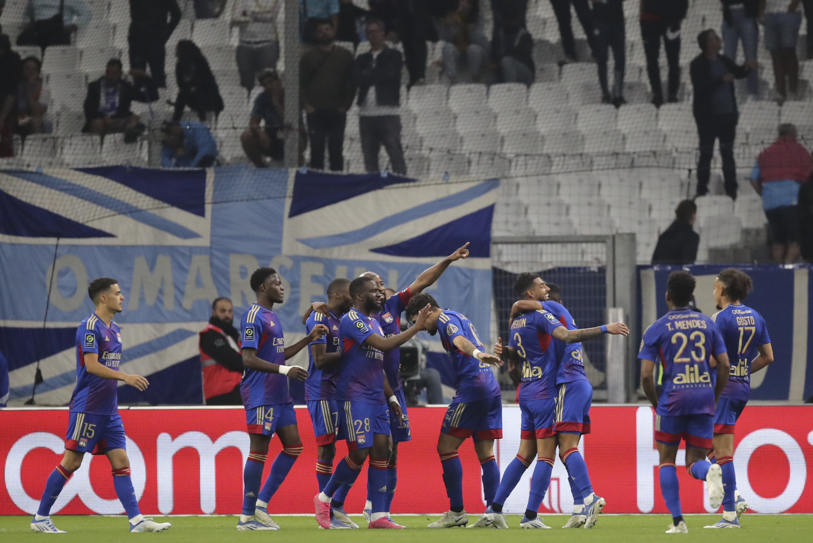 Lyon, victorie clară în derby-ul cu Marseille, 3-0. Cum arată clasamentul din Ligue 1