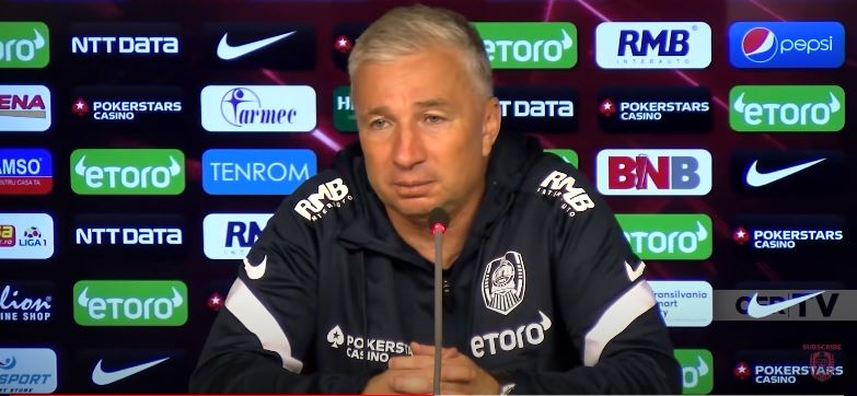 Dan Petrescu continuă să conteste regulamentul Ligii 1: Am fi sărbătorit titlul astăzi