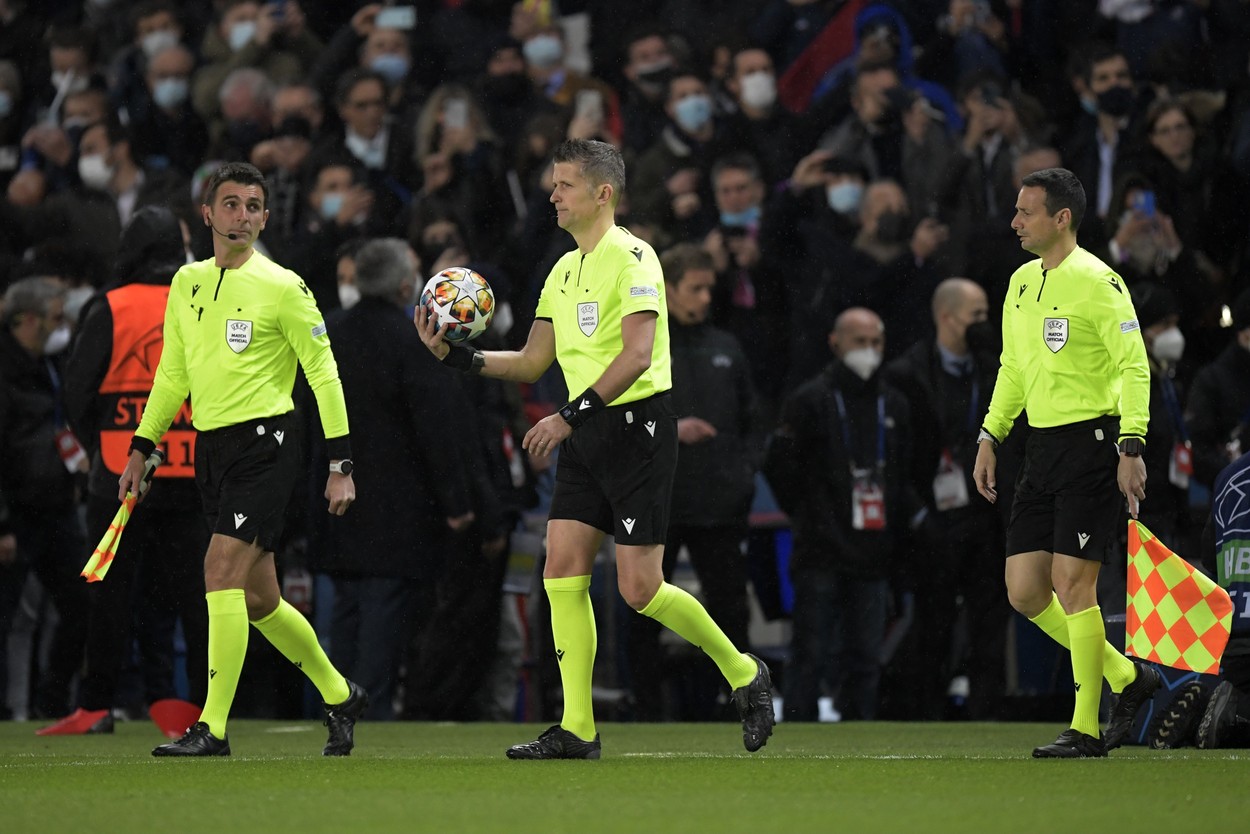 A fost anunțat arbitrul partidei retur dintre Real Madrid și Manchester City din cadrul semifinalelor Champions League