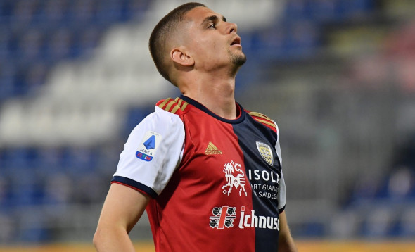 Cagliari Calcio v Genoa CFC, Serie A Football match, Sardegna Arena, Sardinia, Italy - 22 May 2021