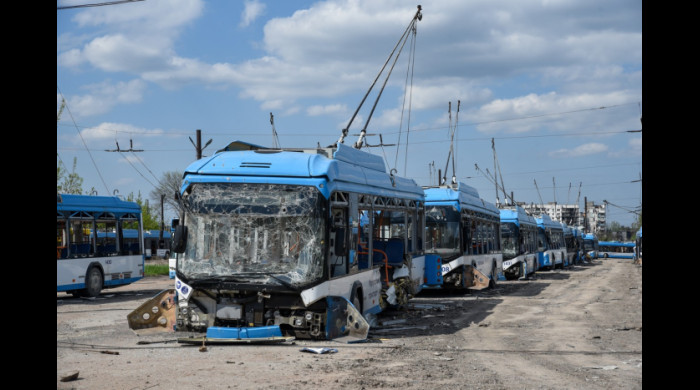 Imagini surprinse în Mariupol / Foto: Profimedia