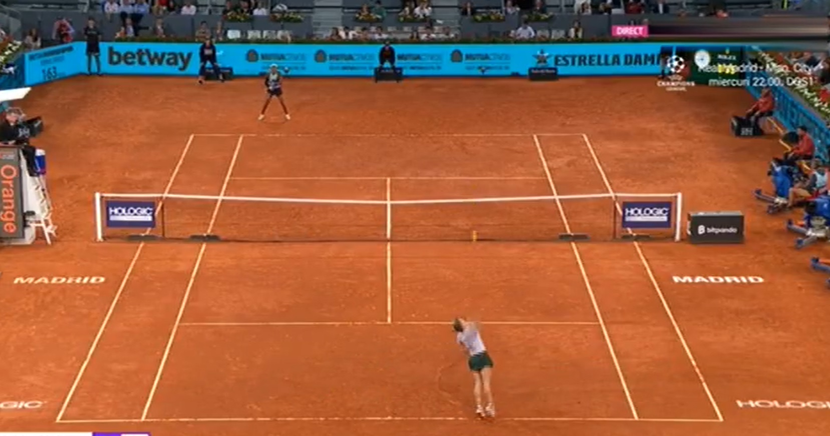 Simona Halep - Cori Gauff 6-4, 0-3, Digi Sport 2, în optimi la Madrid. Americanca face break-ul în setul doi