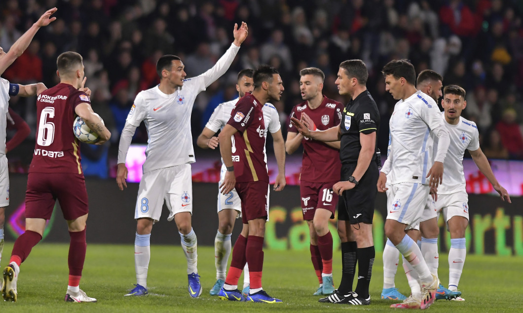 FOTBAL:CFR CLUJ-FCSB, PLAY OFF LIGA 1 CASA PARIURILOR (17.04.2022)