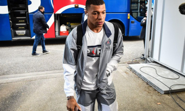 Strasbourg, France. 29th Apr, 2022. Kylian MBAPPE of PSG during the French championship Ligue 1 football match between RC Strasbourg and Paris Saint-Germain on April 29, 2022 at La Meinau stadium in Strasbourg, France - Photo Matthieu Mirville / DPPI Cred