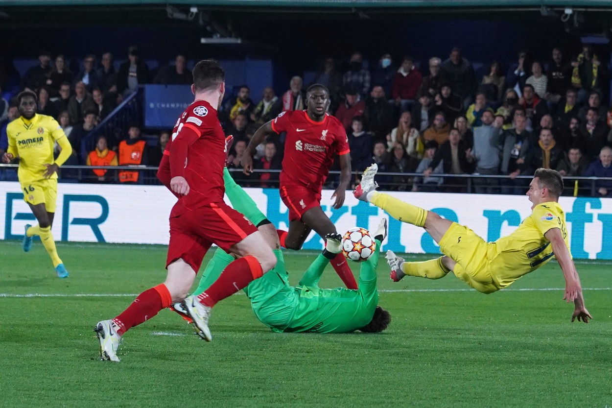 Moment controversat la Villarreal – Liverpool! ”Submarinului Galben” i-a fost refuzat un penalty