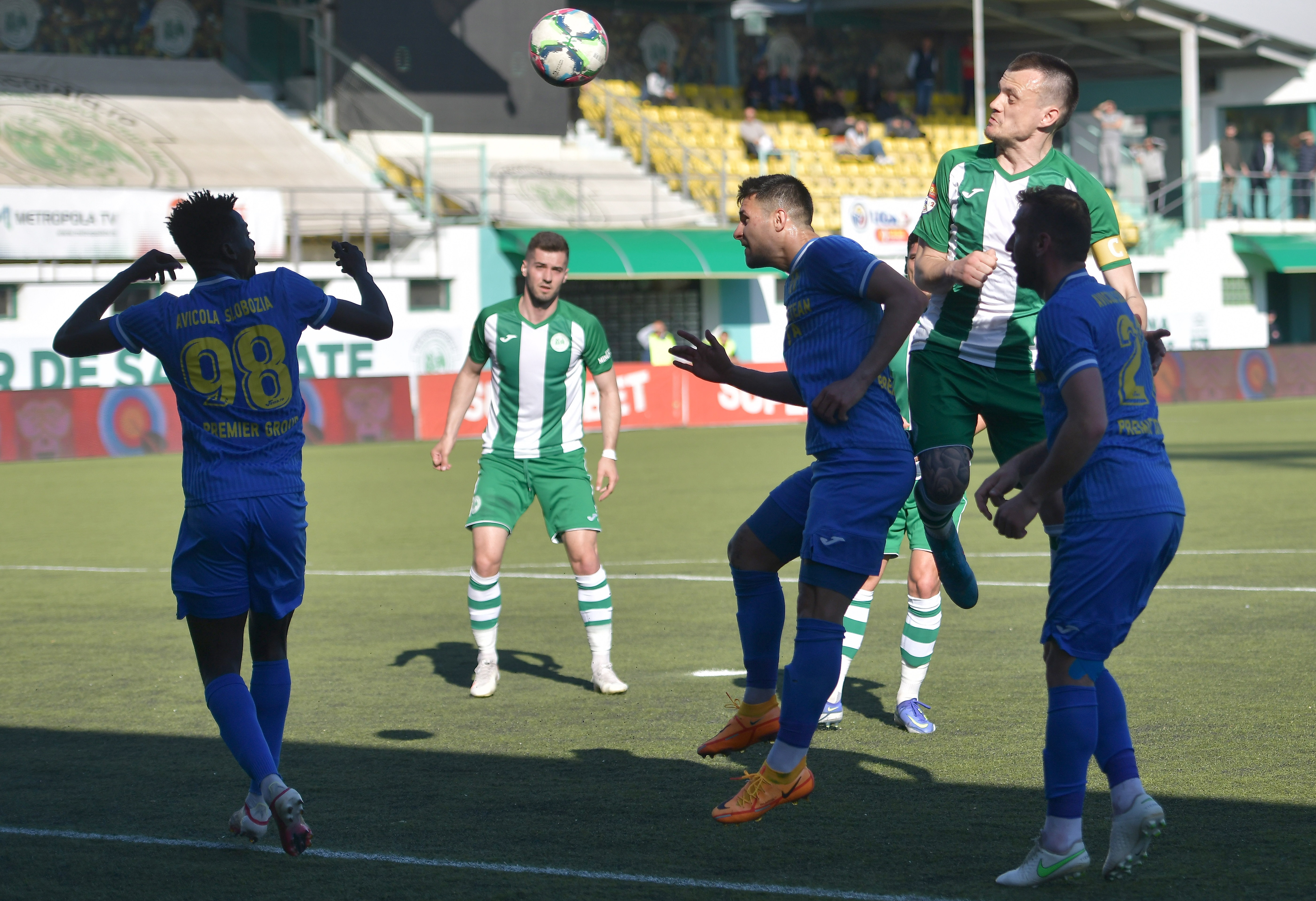 Liga 2, play-off, etapa 8 | Unirea Slobozia - Concordia Chiajna, Live Video, 16:30, Digi Sport 1. Echipele de start