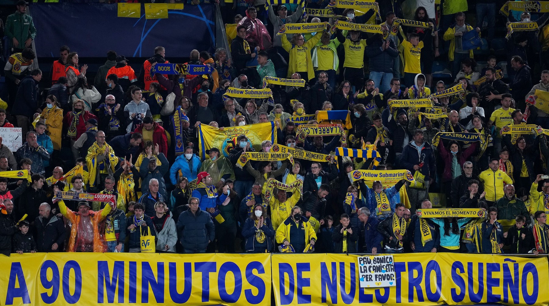 Gestul superb al fanilor lui Villarreal, după eliminarea echipei din semifinalele Champions League