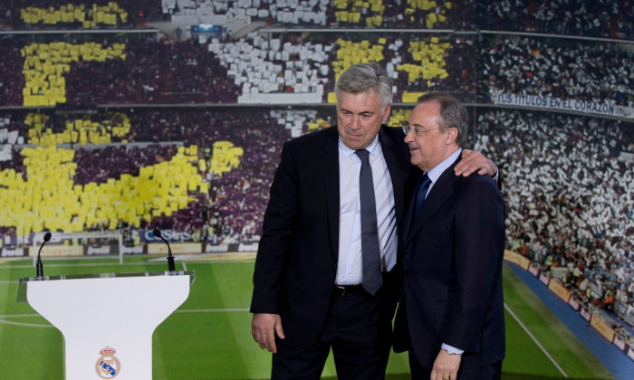 Spain Soccer Real Madrid Ancelotti